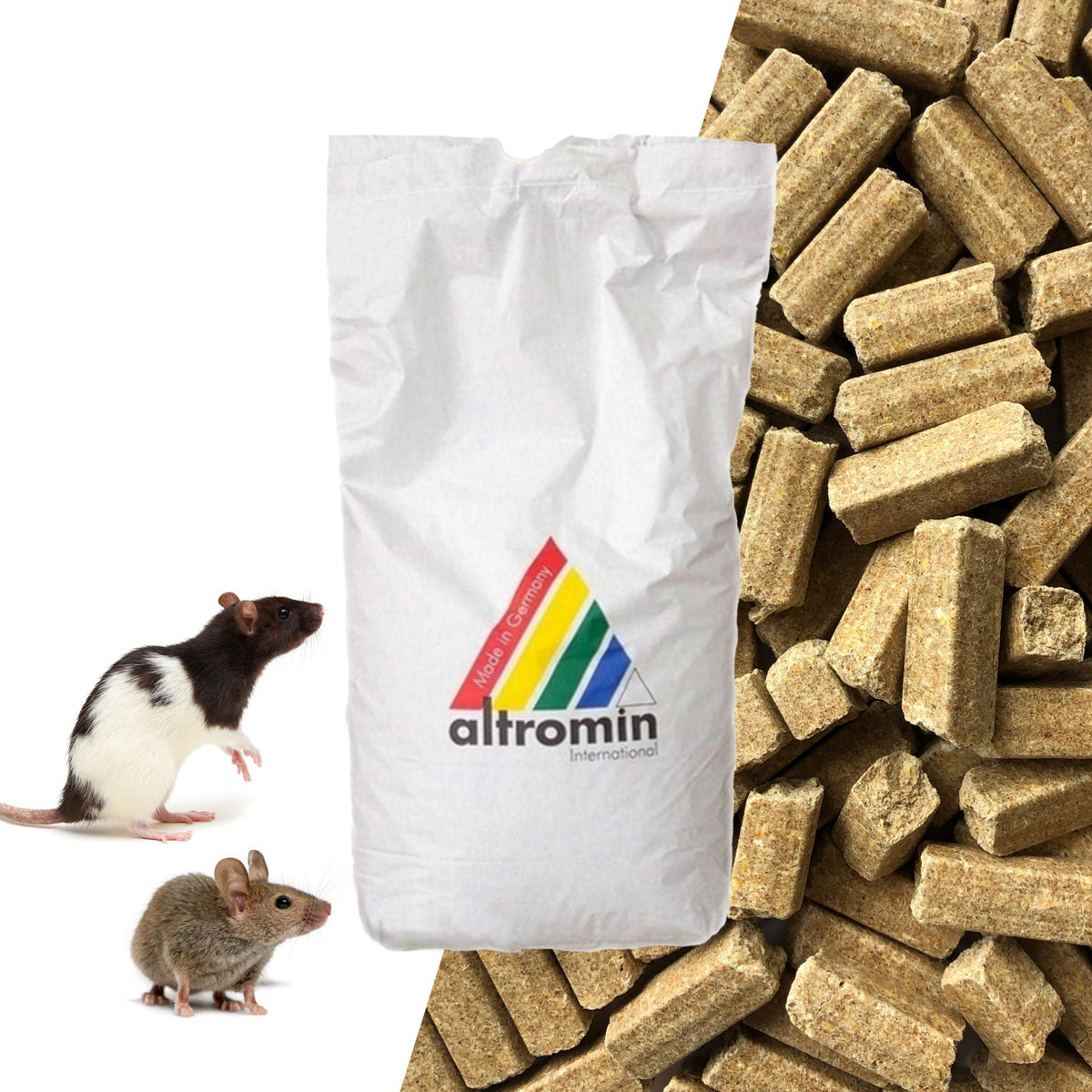 Mus Rotte Altromin 1324 maintenance diet for rats and mice – Brogaarden LAS