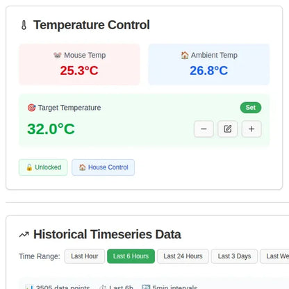 NestLab Monitor temperature control view