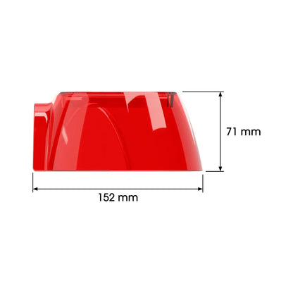 Mouse House dimensions, side