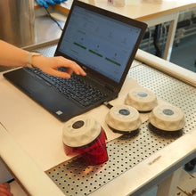 NestLab Monitor on a lab laptop with Advanced Nodes
