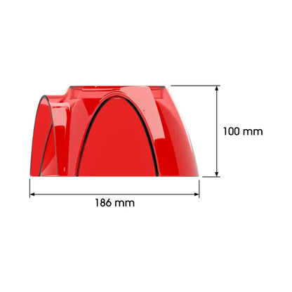 Rat house dimensions, front