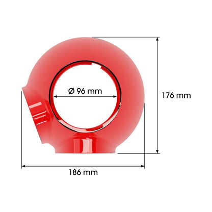 Rat house dimensions, top